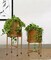 Tall Metal Floor Flower Planter Holder with Stand, Modern Decorative Floor Flower Holder, Perfect for Your Entryway, Living Room, or Dining Room Decor